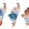 Figura 4. Tempi di viaggio con trasporto pubblico, per quattro diversi (...)
